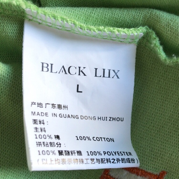 Black Lux Oversized Sunset Shirt - Picture 6 of 6